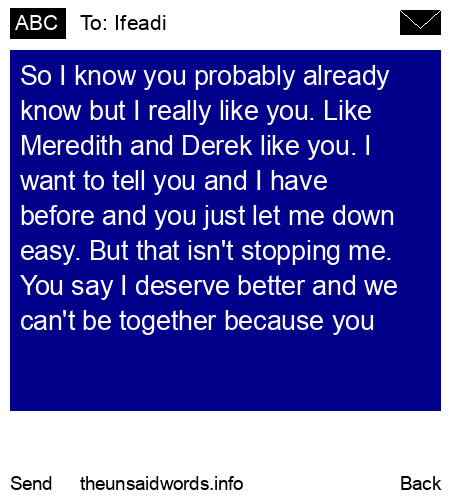 unsent message to Ifeadi