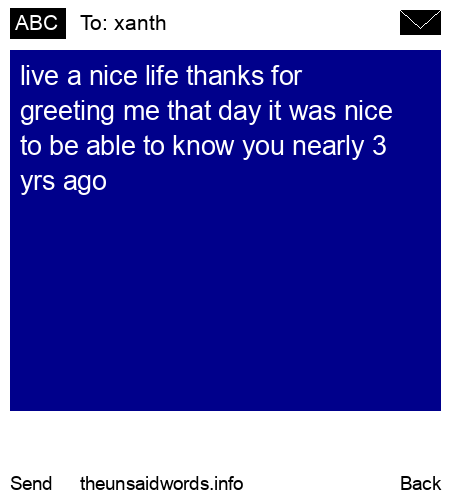 unsent message to xanth