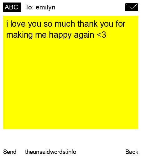 unsent message to emilyn