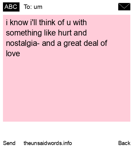 unsent message to um  