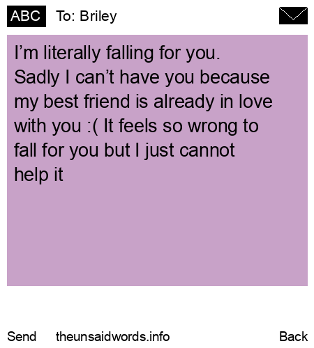 unsent message to Briley