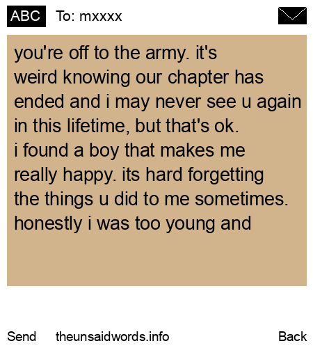 unsent message to mxxxx