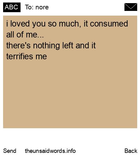 unsent message to nore