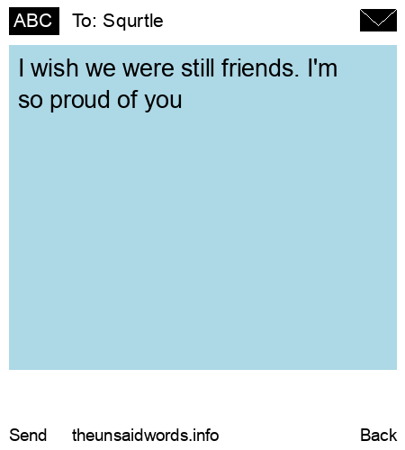 unsent message to Squrtle 