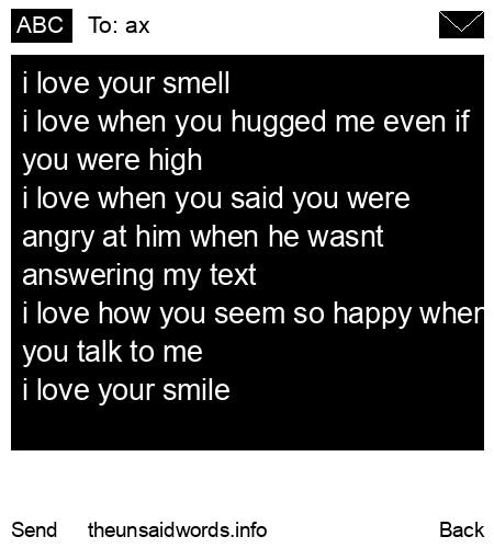 unsent message to ax