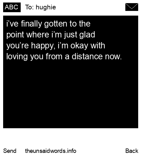 unsent message to hughie