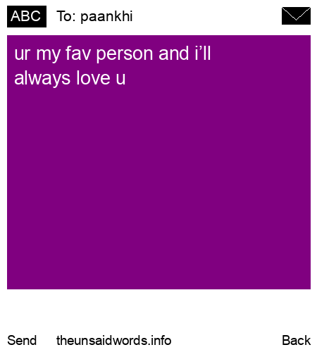 unsent message to paankhi