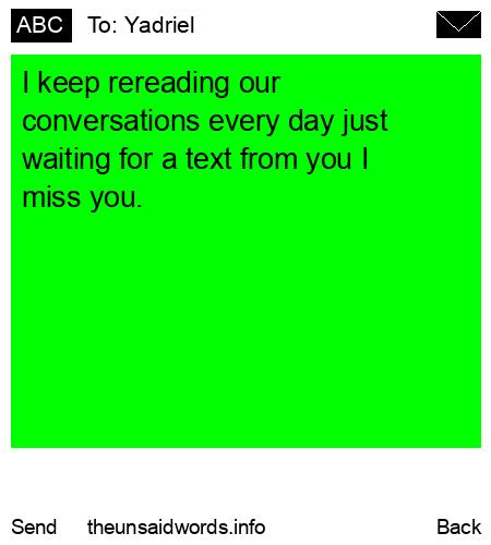 unsent message to Yadriel