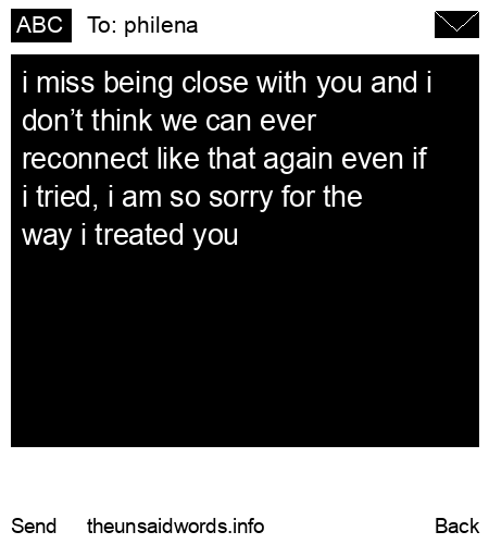 unsent message to philena