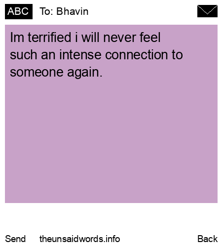 unsent message to Bhavin 