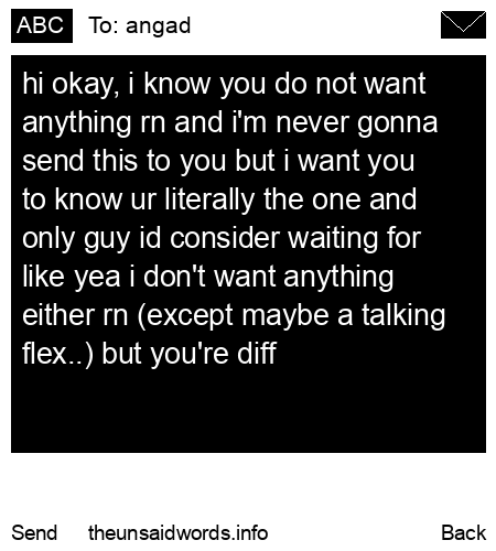 unsent message to angad