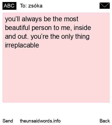 unsent message to zsóka