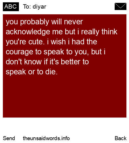 unsent message to diyar