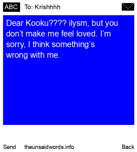 unsent message to Krishhhh 