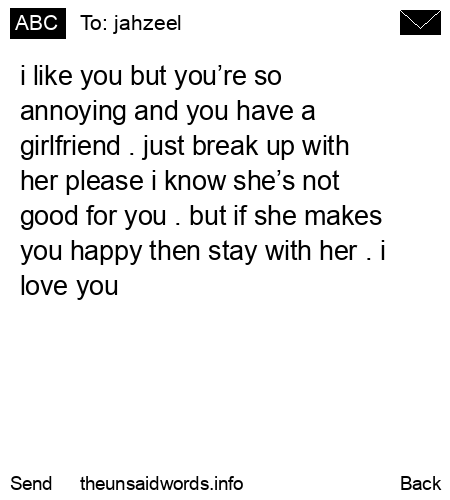 unsent message to jahzeel