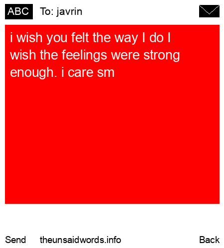 unsent message to javrin 