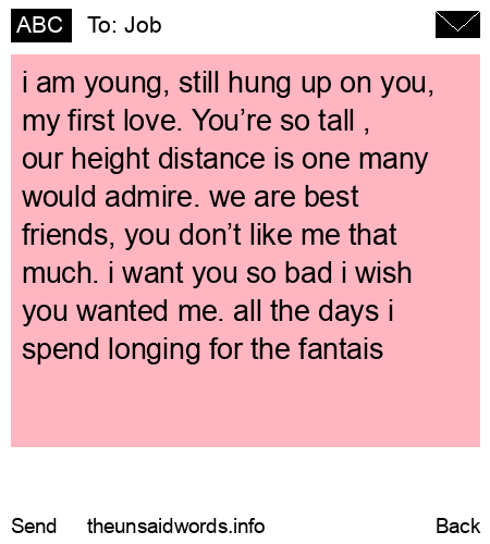 unsent message to Job