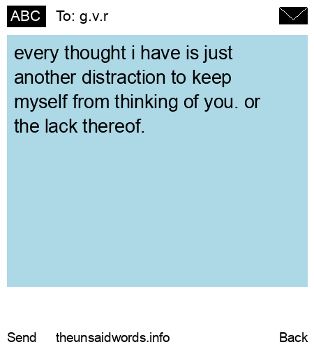 unsent message to g.v.r
