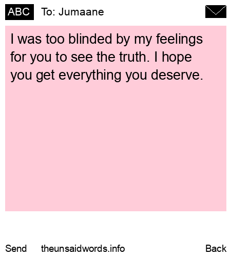 unsent message to Jumaane 