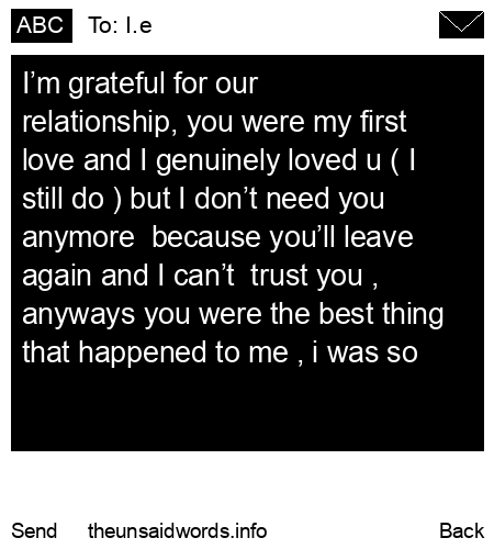 unsent message to I.e