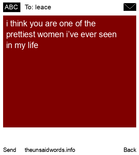 unsent message to leace 