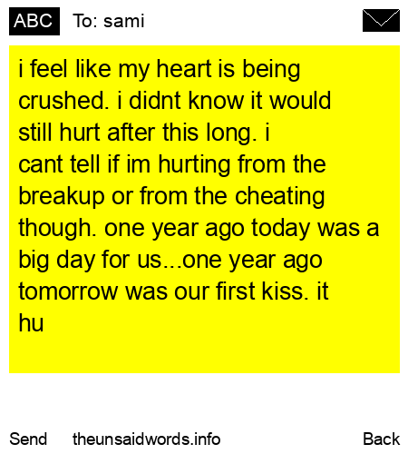 unsent message to sami