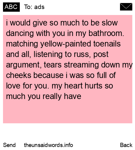 unsent message to ads