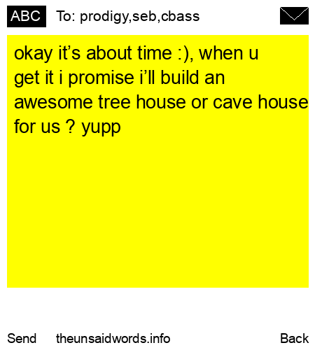 unsent message to prodigy,seb,cbass