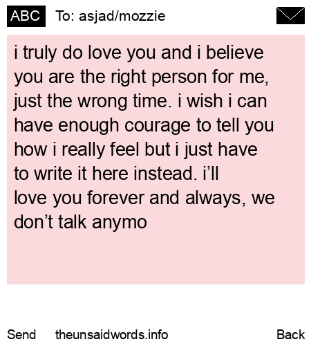 unsent message to asjad/mozzie