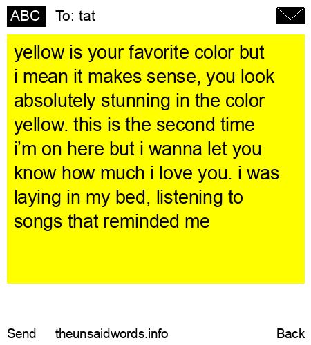 unsent message to tat