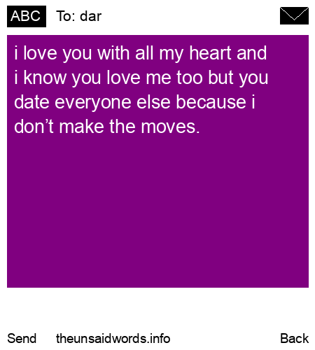 unsent message to dar