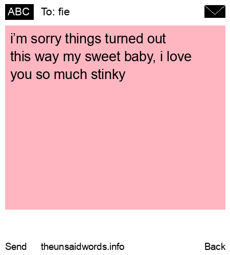 unsent message to fie