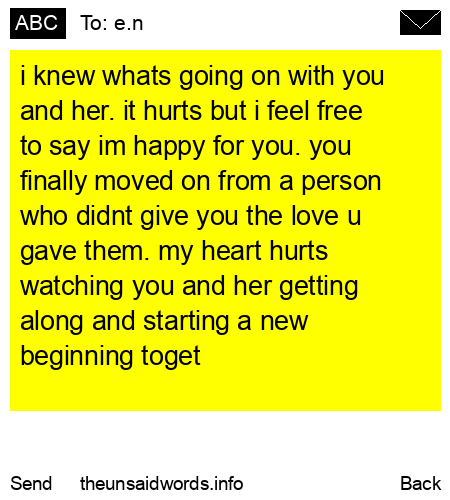 unsent message to e.n