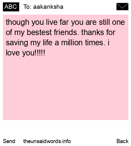 unsent message to aakanksha