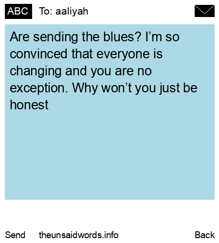 unsent message to aaliyah