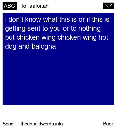 unsent message to aaloitah