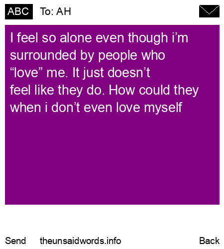 unsent message to AH