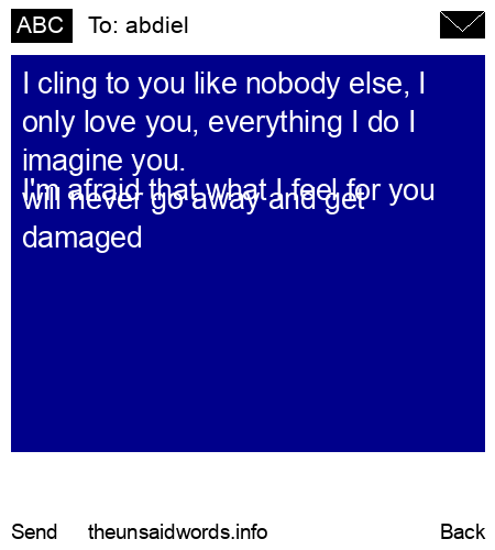 unsent message to abdiel