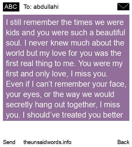unsent message to abdullahi
