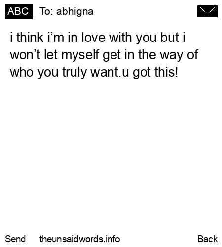 unsent message to abhigna 