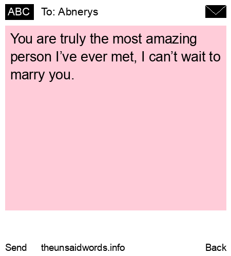 unsent message to Abnerys