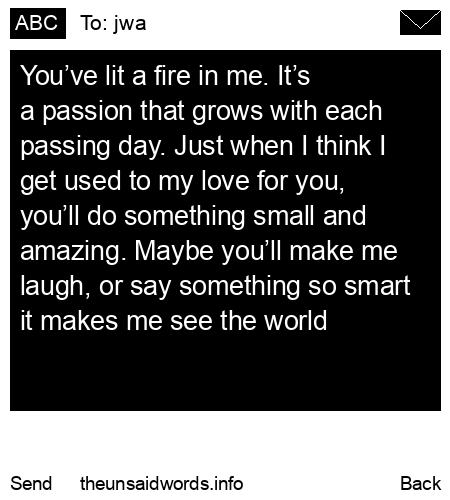 unsent message to jwa