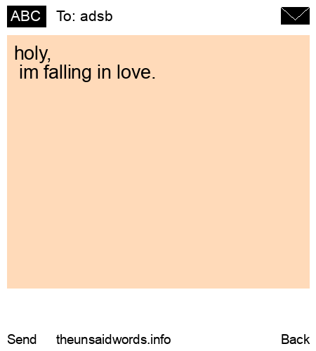 unsent message to adsb