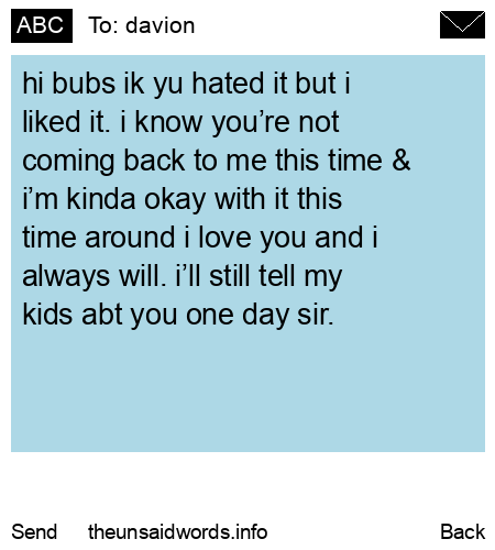 unsent message to davion