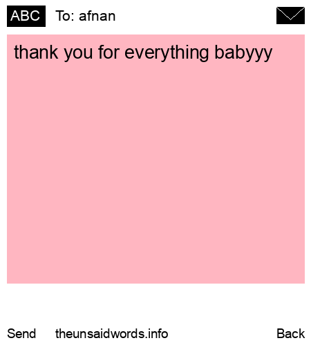 unsent message to afnan