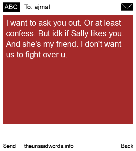 unsent message to ajmal