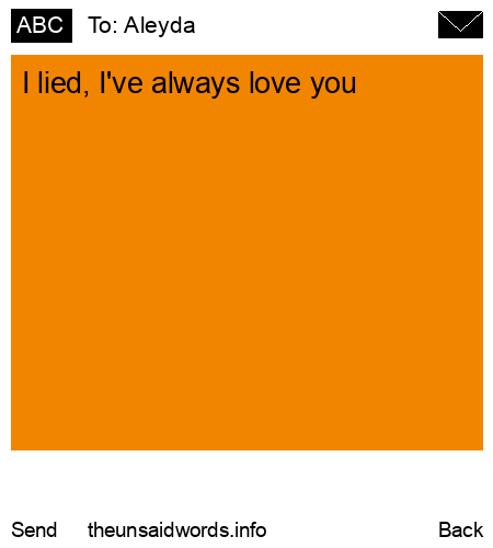 unsent message to Aleyda