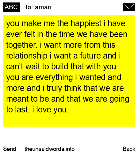 unsent message to amari