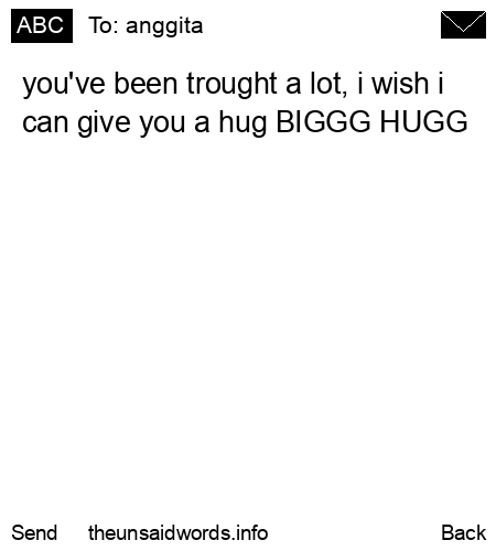 unsent message to anggita