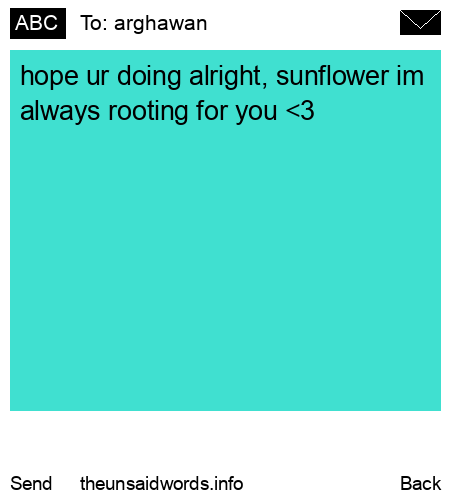 unsent message to arghawan
